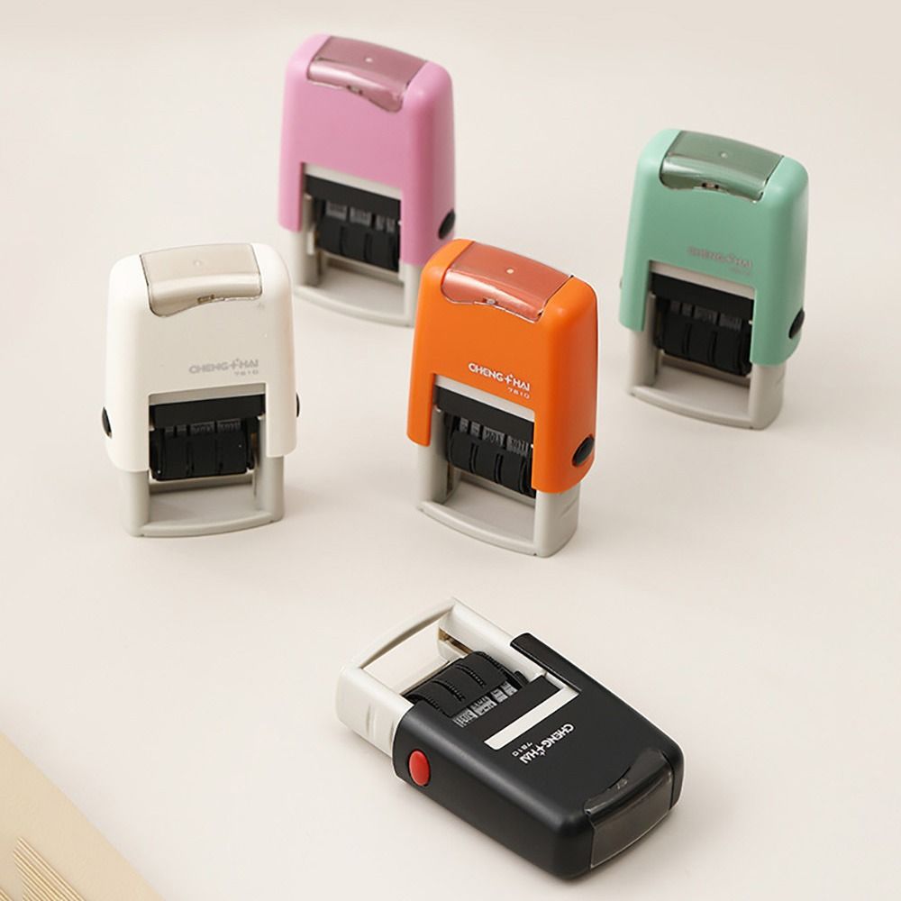 Tampon encreur automatique ave - Rubber Date Stamp avis et prix