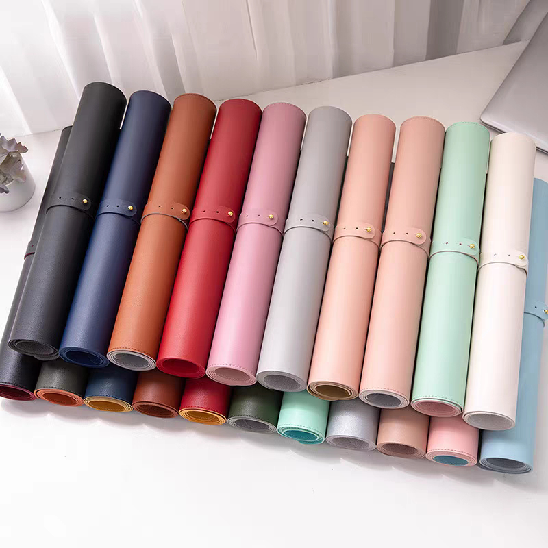 Tapis de table souple et pliab - Leather Desk Pad avis et prix