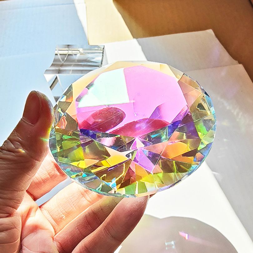 30-80mm AB coloré K9 cristal d - Paper Weight Crystal avis et prix