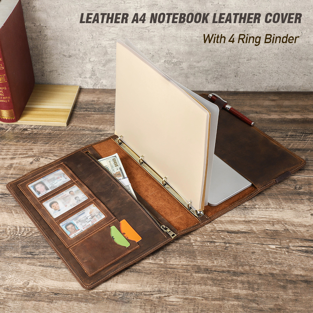 Portefeuille de couverture en  - Binder A4 Lever avis et prix