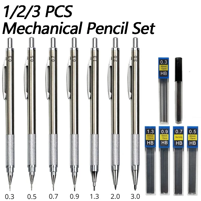 1/2/3 pièces crayons de dessin - Mechanical Pencil 0.3 avis et prix
