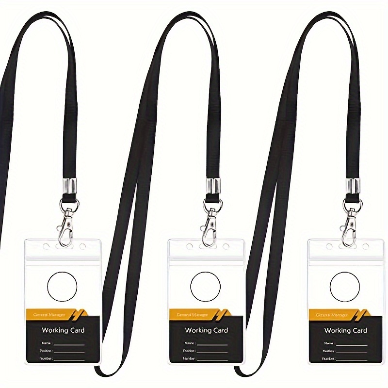 Porte-badge transparent et éta - Index Card Holder avis et prix